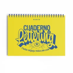 Cuaderno de lettering. Practica caligrafía creativa paso a paso