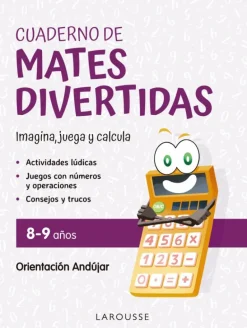 Cuaderno de mates divertidas 8-9 años