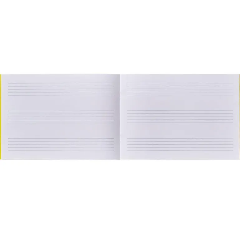 Cuaderno de música Additio Basic 3 pentagramas
