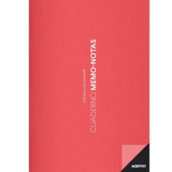 Cuaderno memo notas