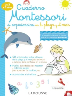 Cuaderno Montessori de experiencias en la playa y el mar