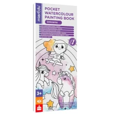 Cuaderno pocket acuarelas unicornios fantasía