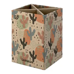 Cubilete cactus reciclado Uninature Design 7x7x10cm