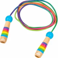 Cuerda de saltar arco iris 2,20m.