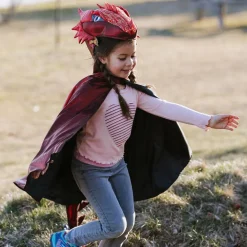 Disfraz capa dragón rojo 4-5 años