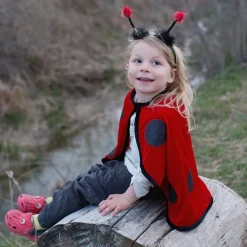 Disfraz capa mariquita 2-3 años