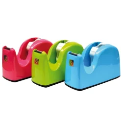 Dispensador de cinta adhesiva 2 en 1 color surtido