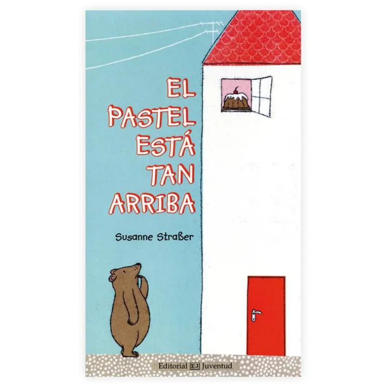 El pastel está tan arriba