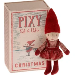 Elfa Navidad 14cm en cajita Maileg