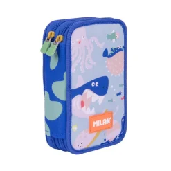 Estuche 2 pisos Blue Odissey