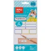 Etiquetas plastificadas varios tamaños 35 unidades Apli
