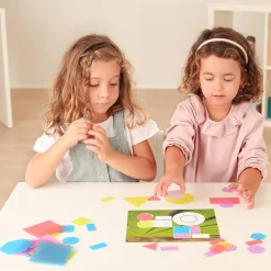 Formas geométricas translúcidas 40 pzas.