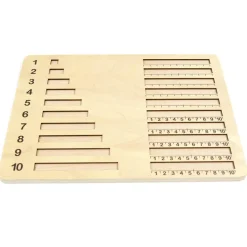 Fraction bars boards Tableros para las regletas