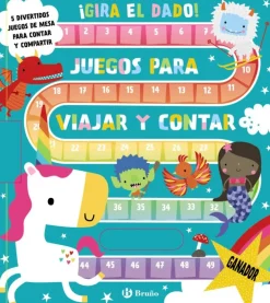 ¡Gira el dado! Juegos para viajar y contar