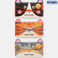 Goma elástica para mano Cat´s Cradle con bloc de juegos modelo surtido