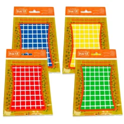 Gomets cuadrados pequeños bolsa unicolor