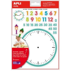 Gomets las horas 3 láminas