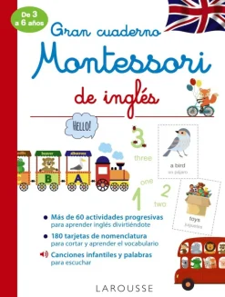 Gran cuaderno Montessori de inglés