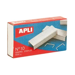 Grapas número 10. Caja de 1000 grapas. Apli.