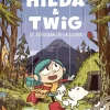 Hilda & Twig. Hilda y Twig se refugian de la lluvia