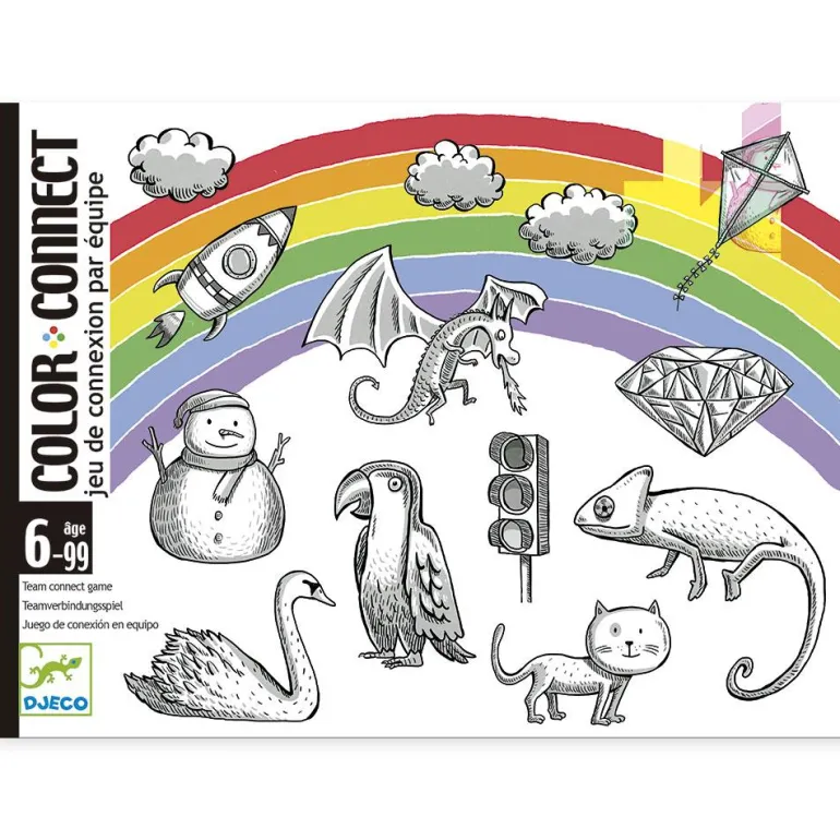 Juego de cartas Color connect
