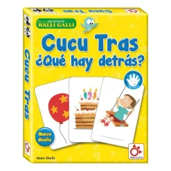 Juego de cartas Cucu Tras ¿Qué hay detrás?