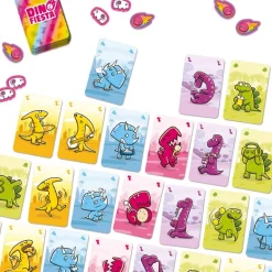 Juego de cartas Dino Fiesta