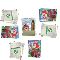 Juego de cartas en inglés Jessie the tourist Club A