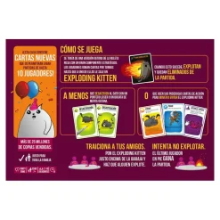 Juego de cartas Exploding kittens party pack