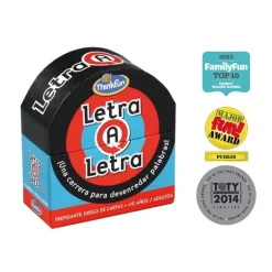 Juego de cartas Letra a letra.