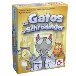 Juego de cartas Los gatos de Schrödinger