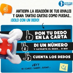 Juego de cartas One finger