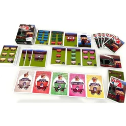 Juego de cartas Sara la maquinista Club A