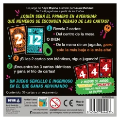Juego de cartas Trío