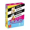 Juego de cartas waterproof Taco, gato, cabra, queso, pizza