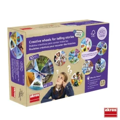 Juego de lenguaje Ruletas creativas para contar historias