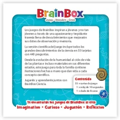 Juego de memoria Brainbox ciencia