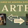 JUEGO DE MEMORIA DIFERENTE ARTE