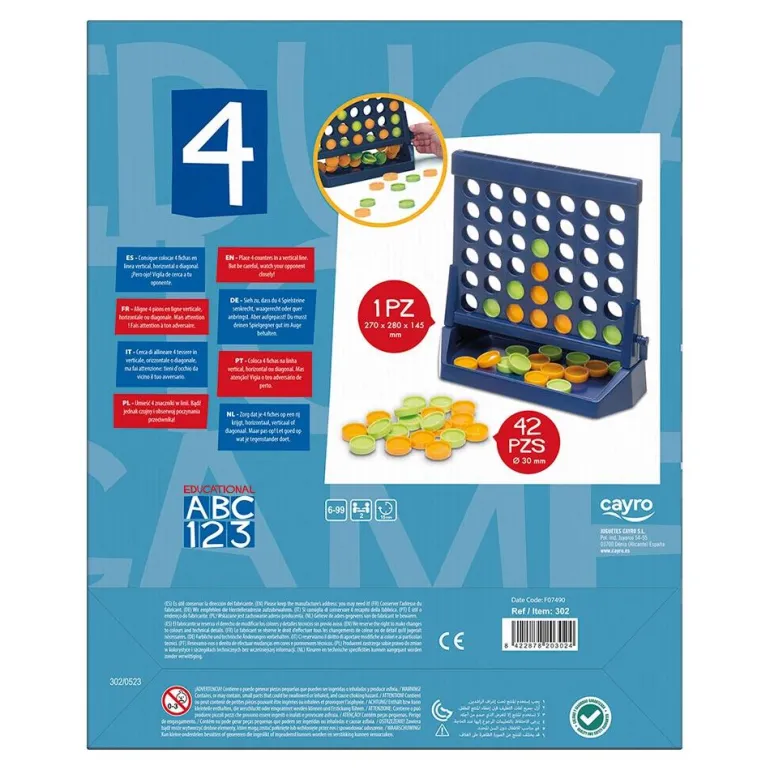 Juego de mesa 4 en raya