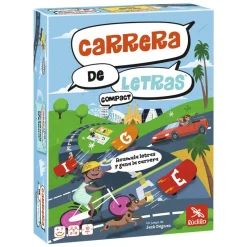 Juego de mesa Carrera de letras compact
