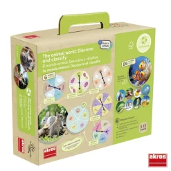 Juego de mesa El mundo animal: descubre y clasifica