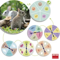 Juego de mesa El mundo animal: descubre y clasifica