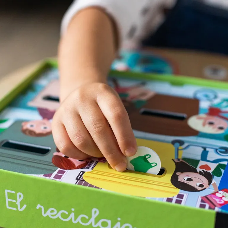 Juego de mesa El reciclaje