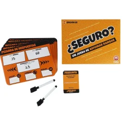 Juego de mesa ¿Seguro? juego de adivinar rangos