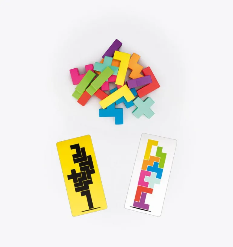 Juego de visión espacial Buildzi