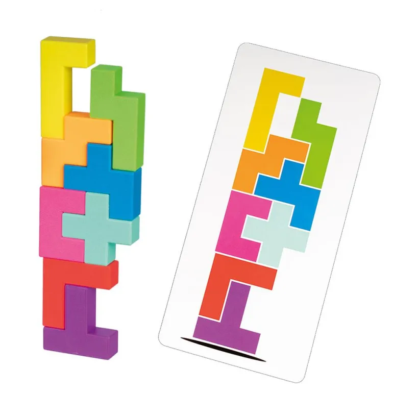 Juego de visión espacial Buildzi