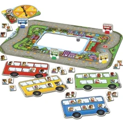 Juego para sumar y restar Bus Stop