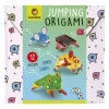 Jumping origami animales saltarines