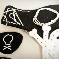 Kit costura DIY sombrero y parche pirata