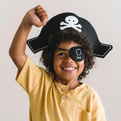 Kit costura DIY sombrero y parche pirata